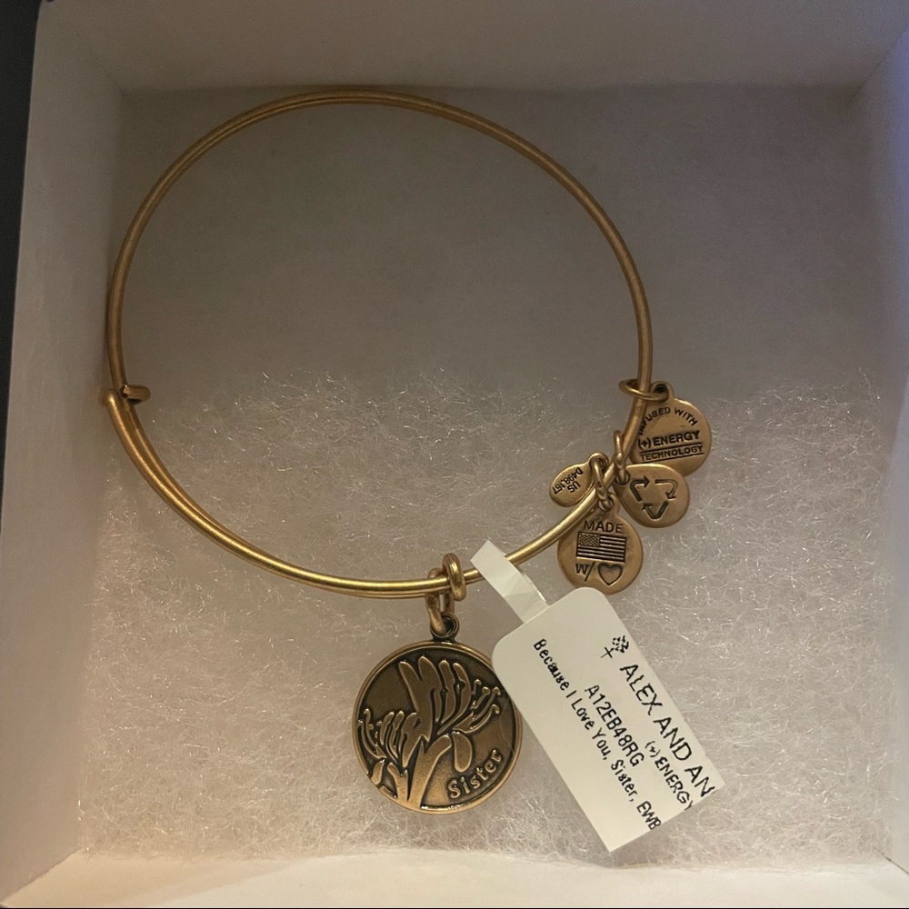 Alex & Ani (+) Energy Sister Bracelet